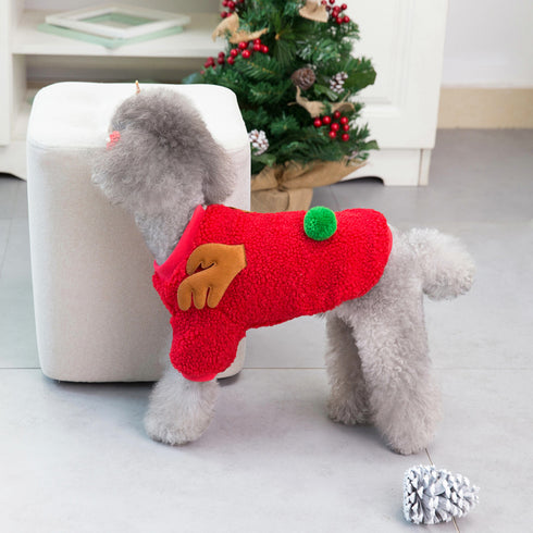 Dog Holiday Sweater Christmas Winter Clothes