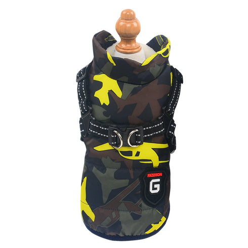 Camouflage Cold Weather Dog Coat Dog Jacket