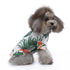 Hawaiian Pet Dog Lapel T-Shirts