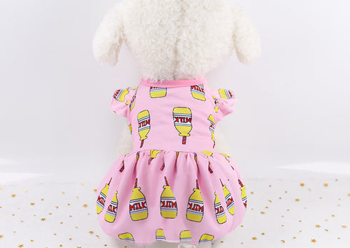 Sleeveless Vest Cute Dog Cotton Clothing