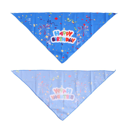Dog Birthday Bibs Pet Happy Birthday Bandanas