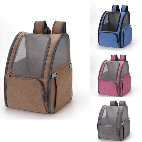 Expandable Breathable Mesh Cat Backpack Bag