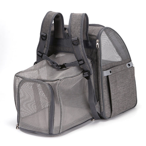 Expandable Breathable Mesh Cat Backpack Bag