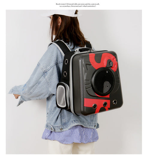 Pet Carrier Backpack for Large Cats and Small Dog