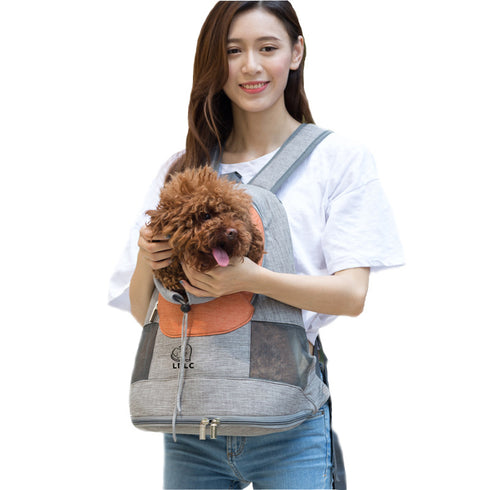 Dog Carrier Front Pack Breathable Head-Out Backpack