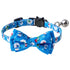 Christmas Snowman Cat Bowtie Collar