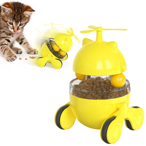 Pet Treat Toys Balance Swing Car Interactive Toys Ball