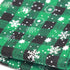 Plaid Snowflake Christmas Dog Scarf