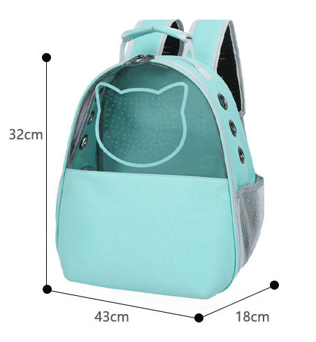 Transparent Breathable Pet Carrier Backpack