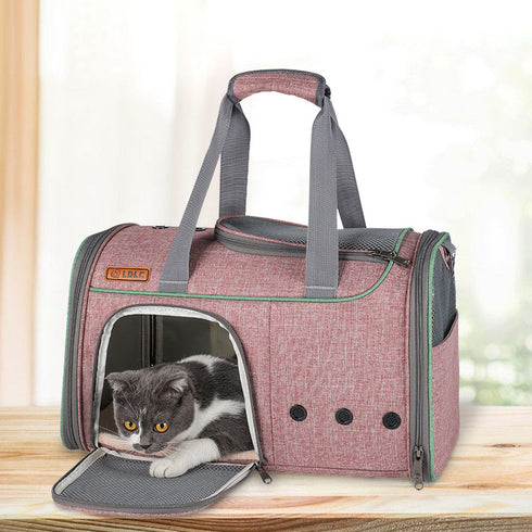 Shoulder Strap Collapsible Pet Travel Carrier
