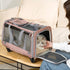 Cat Carrier with Telescopic Walking Handle