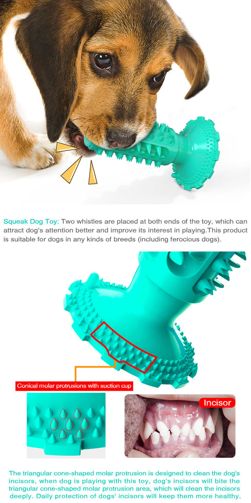 Dog Rubber Teeth Cleaning Toys