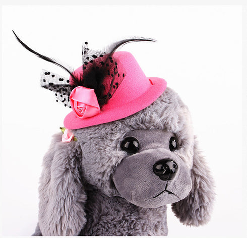 Princess Dog Hat Mesh Sun Cap