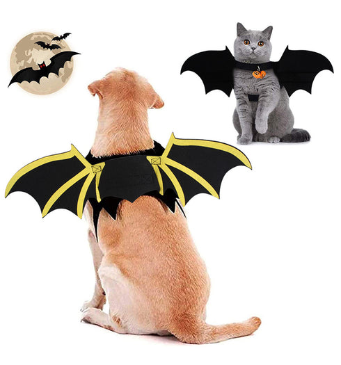 Pet Cosplay Cat Bat Wings