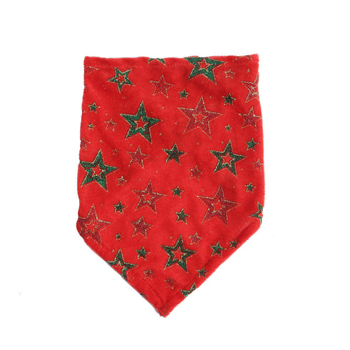 Pet Saliva Towel Christmas Dog bib Scarf