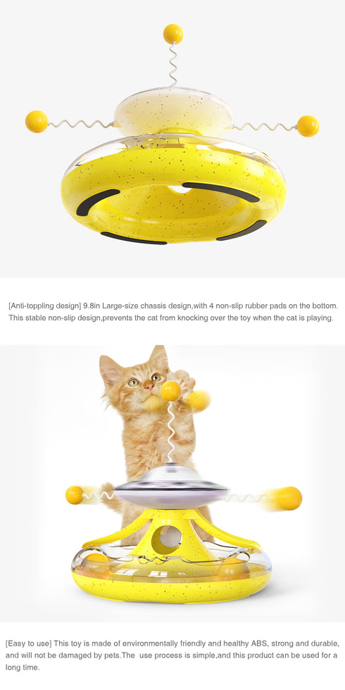 Cat Toy Rolle Turntable Interactive Balls Toys