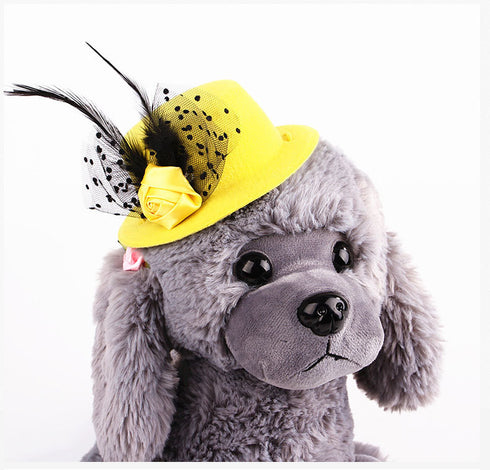 Princess Dog Hat Mesh Sun Cap