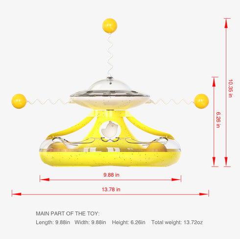 Cat Toy Rolle Turntable Interactive Balls Toys