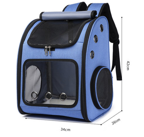 Airline Approved Ventilate Transparent Dog Carrier Backpack