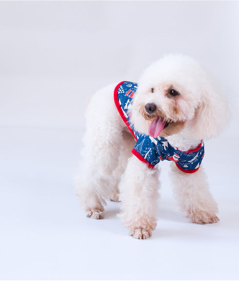 Christmas Dog Shirt Vest Soft Breathable Pet Clothes