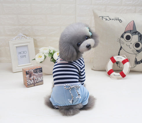 Soft Onesie Dog Overall for Small Dog