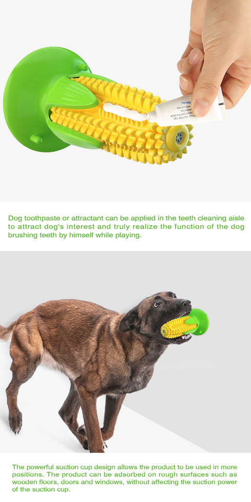 Dog Chew Toys Puppy Toothbrush Clean TeethCorn Sucker Toys Stick