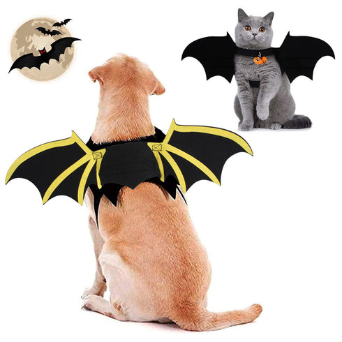 Pet Cosplay Cat Bat Wings