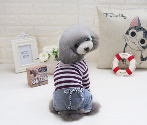 Soft Onesie Dog Overall for Small Dog