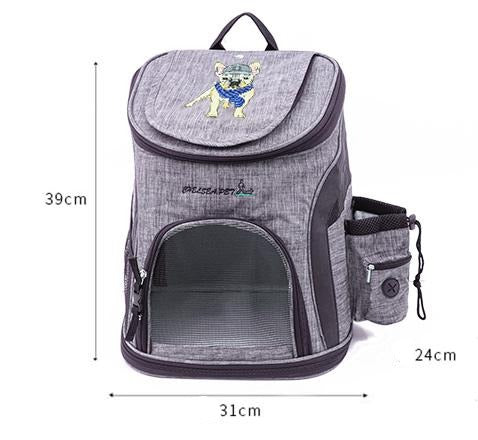 Safety Strap Ventilated Design Cat Carrier Backpack