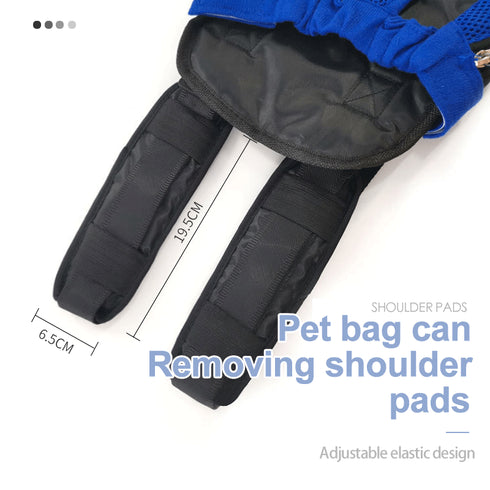 Front Legs Out Dog Carrier Adjustable Backpack