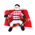 Pet Clothing Dog Santa Claus Riding Costume