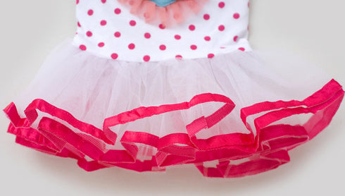 Puppy Cherry Princess Gauze Dog Dress