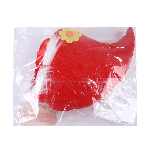 Santa Claus Costume Dog Hat and Beard
