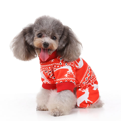 Cute Pet Costume Warm Apparel
