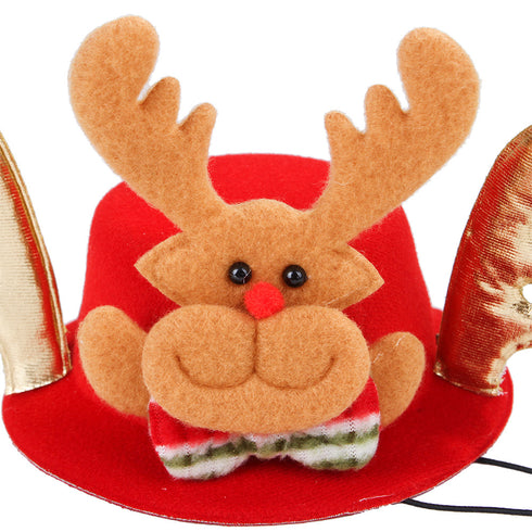 Dog Snowman Xmas Tree Top Halloween Hat