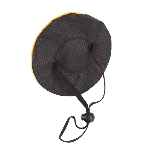 Halloween Cat Bat Skeleton Yellow Hat