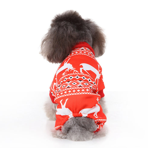 Cute Pet Costume Warm Apparel