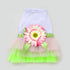 Flower Gauze Dog Dress Bowknot Princess Clothes