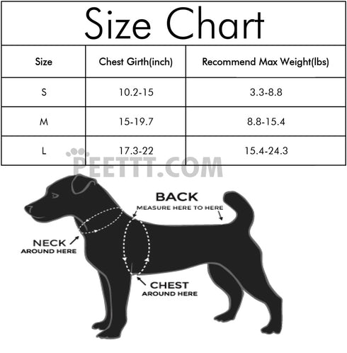 Escape Proof Plaid Pattern Dog Harnesses