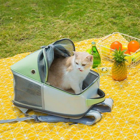 Hiking Ventilated Pet Backpack Carrier for Cats