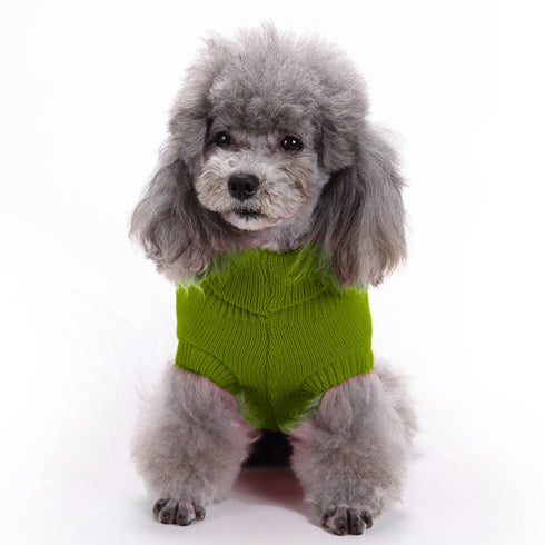 Pet Winter Clothes Classic Dog Blank Sweater