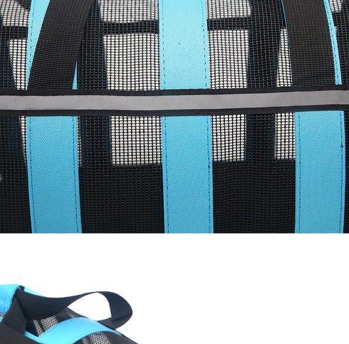Pet Mesh Travel Portable Carrier Bag
