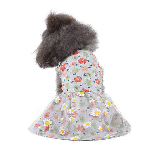 Summer Dog Dress Pet Apparel in Holiday