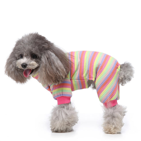 Lightweight Dog Pajamas Stretchable Dog Clothes