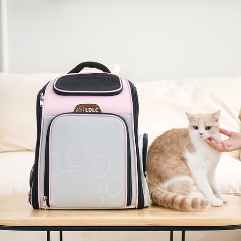 Expandable Collapsible Cat Carrier Backpack