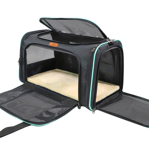 Soft-Sided Collapsible Pet Travel Carrier for Puppy
