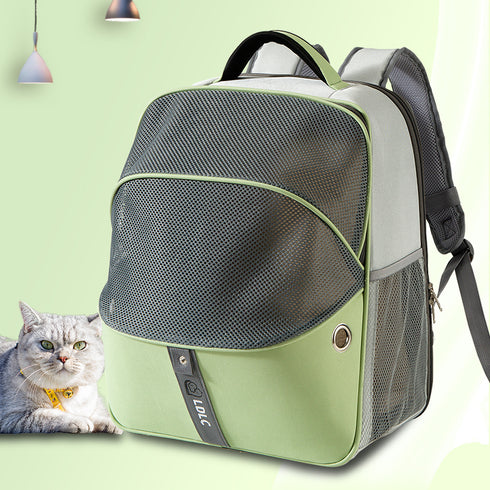 Hiking Ventilated Pet Backpack Carrier for Cats