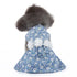 Summer Dog Dress Pet Apparel in Holiday