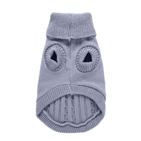 Pet Winter Clothes Classic Dog Blank Sweater