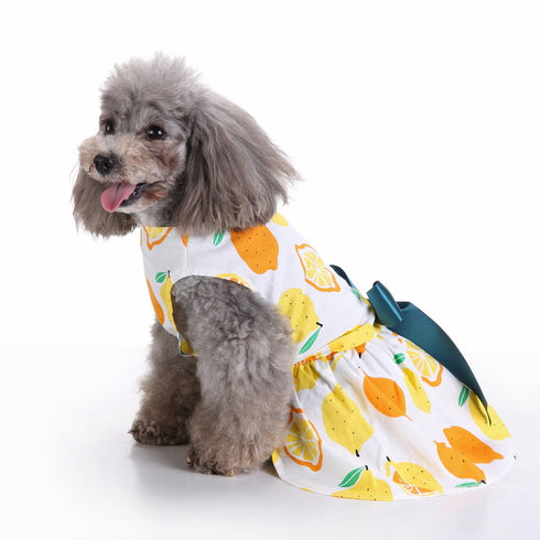 Sweet Dog Bow-Knot Princess Birthday Dresses